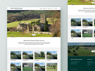 Marrick Parish Council - Website Design banner clean council countryside design easy to use footer galery gdpr green homepage marrick menu photos reeth richmond simple slider website yorkshire