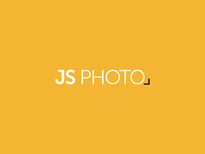 JS Photo camera contemporary design graphic design logo logo design modern photography