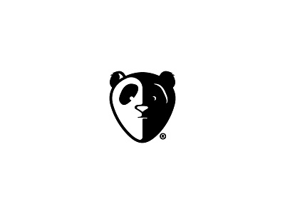 Pnda Logo brandmark icon logo logo design logomark mark panda symbol