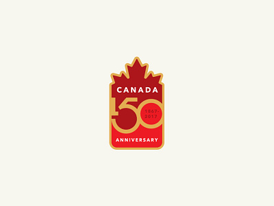 C150 2 badge canada logo logo design shield typography vintage