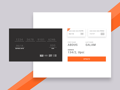 Day 2 - Add Credit Card card challenge checkout credit card daily ui design ecommerce payment