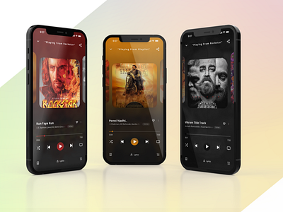 Music Player UI Design