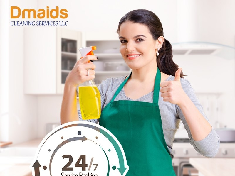 full time maid abu dhabi by Dmaids cleaning services on Dribbble
