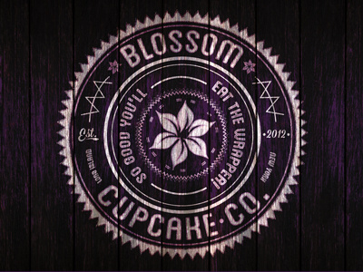 Blossom Cupcake Co. 2 logo