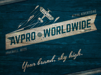 AVPRO Worldwide Logo 2 brand development branding logo
