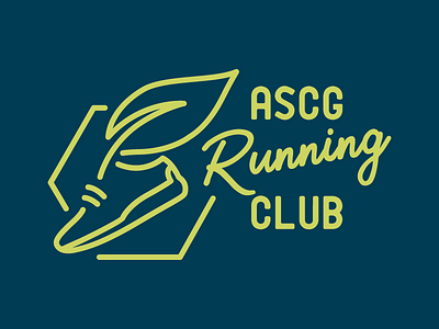 ASCG Running Club Logo greenway run club running running club