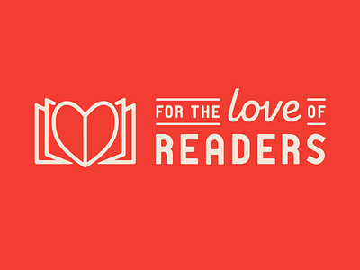 For the Love of Readers Logo logo reader readers reading teachers teaching