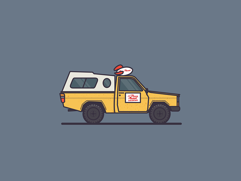 Pizza Planet by Adam Robinson on Dribbble