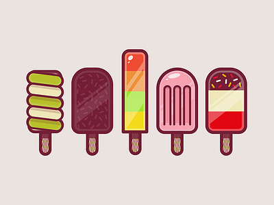Ice Pop Anyone? food ice pop illustration lolly summer sweet