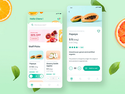 Fresh Market - Mobile App