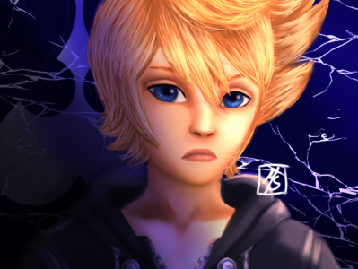 Roxas - Kingdom Hearts 2020 clip studio art design digital artist fanart fantasy illustration kingdom hearts video games