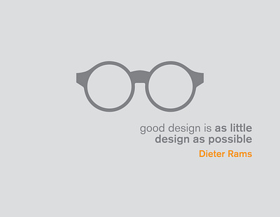 Dieter Rams Good Design Poster Series design illustration minimalist series vector
