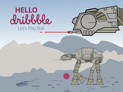 Hello Dribbble! Let's Play Ball.