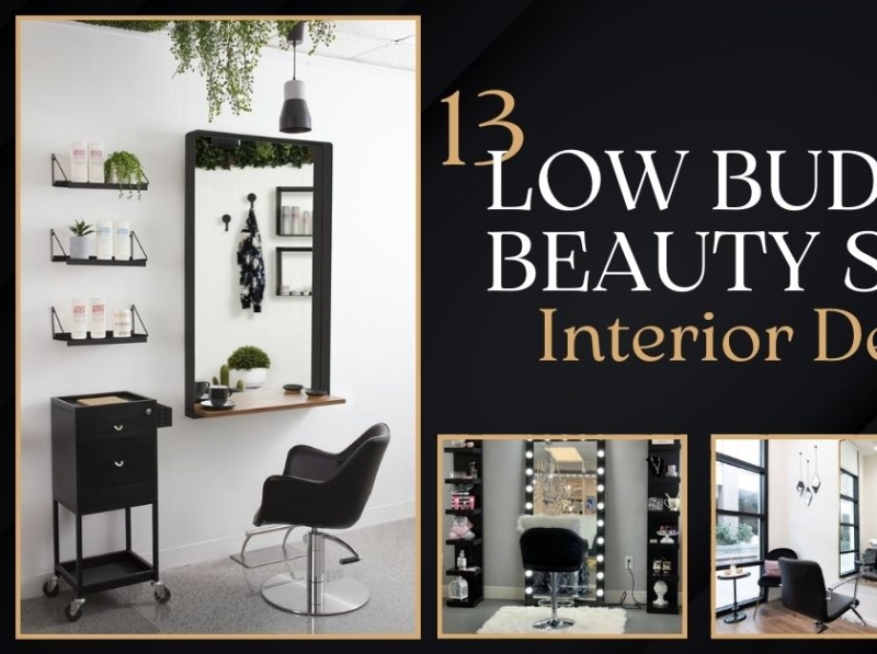 Low Budget Beauty Salon Interior Design by Edit Design Luxe on Dribbble