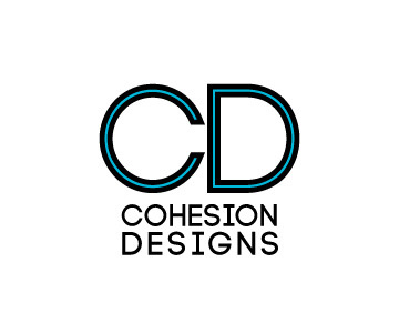 2012 CD Logo, Type black blue logo mark modern retro type typography