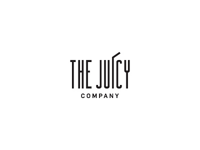The Juicy Company branding graphicdesign juicebar logodesign startup