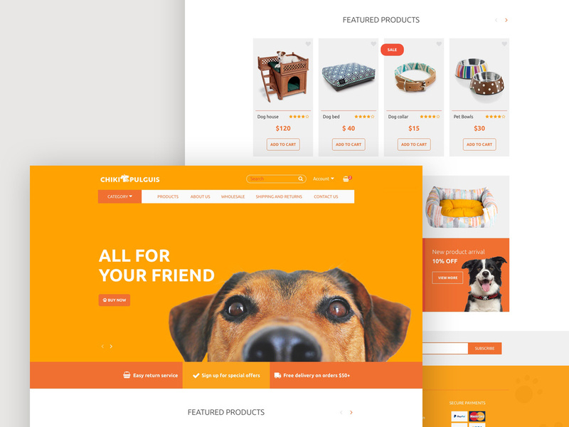 dog accessories store
