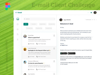 E-mail Client Challenge appemailclient