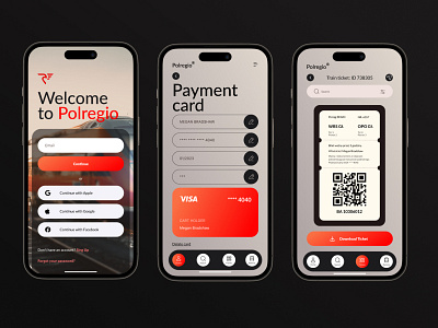 Polregio. Concept Mobile App app concept concept design design mobile mobile app polregio ui uiux ux