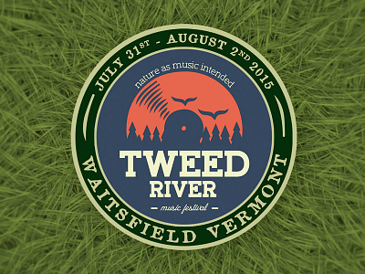 Tweed River Music Festival Logo logo music