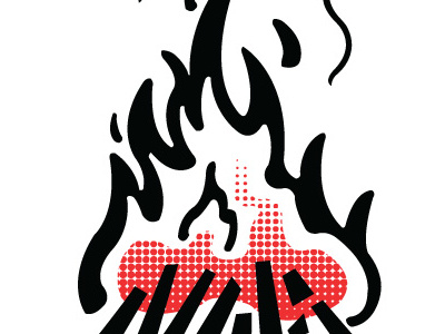 Fire fire logo vector