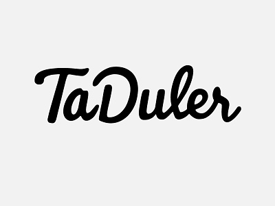 Taduler logo script