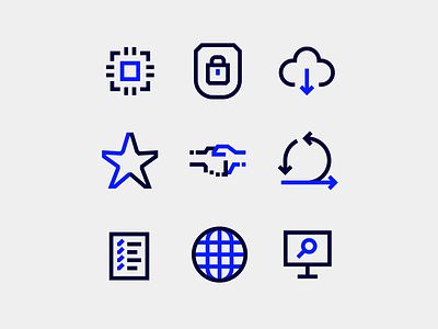Iconography for a software company app icon flat icons icon icon pack iconography icons icons set interface icons line line icons outline stroke icons ui icons vector icons web icons