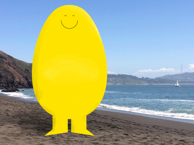 Vacation friend gif illustration photo photography silly slideshow vacation yellow