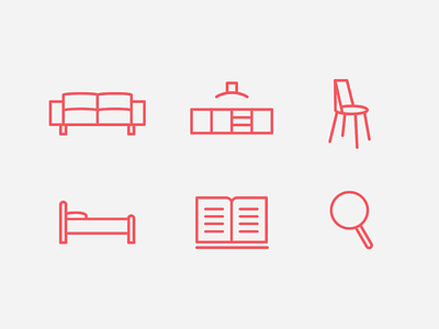 Icon Set for Livspace