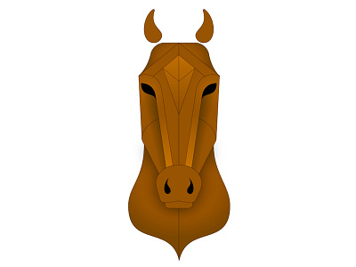 Geometric Horse WIP animal horse illustration vector wip