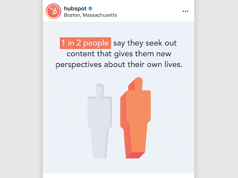 Hubspot Instagram by Alex Moran on Dribbble