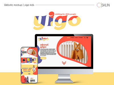 2022 Website Mockup | Yigo Kids