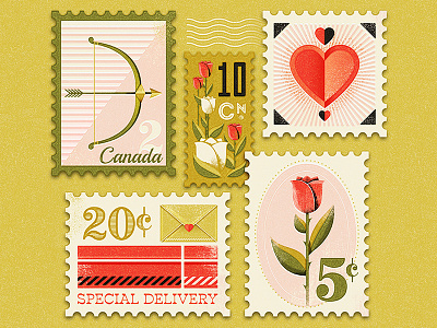 Love Stamps letters love mail post office postage romance stamps valentine valentines day