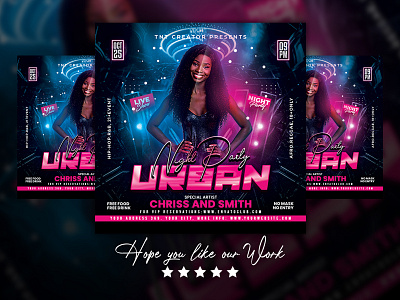 Urban Night Party Flyer