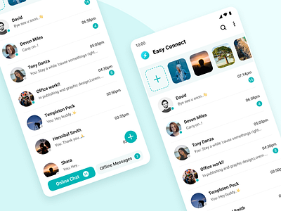 Easy Connect Messenger  | Home screen