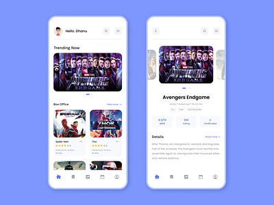 Movie Booking Application app app design application branding design illustration logo mobile app ui uidesign ux