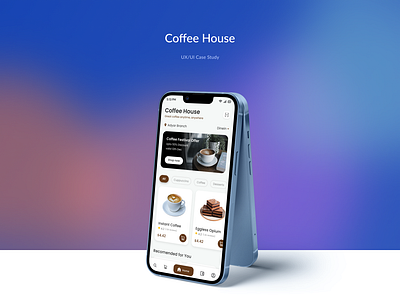Coffee House Mobile app app app design application branding coffeeshop design illustration logo mobile app product design ui ux
