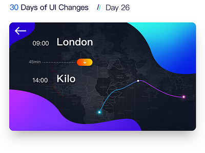 Day26 The journey interface gradient journey