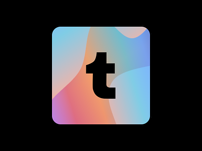 Gradient Tumblr Logo