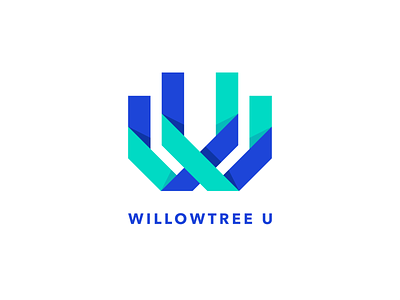 WillowTree U Logo ai branding design education learning logo logodesign