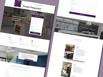 Purple Pepperpot | Lead Generation Landing Page & Facebook Ads