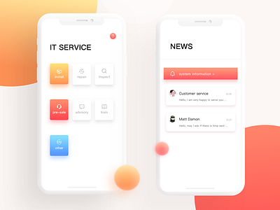 IT technical service APP