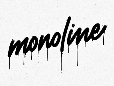 Monoline script
