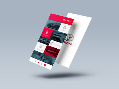 Toyota App app car menu service toyota