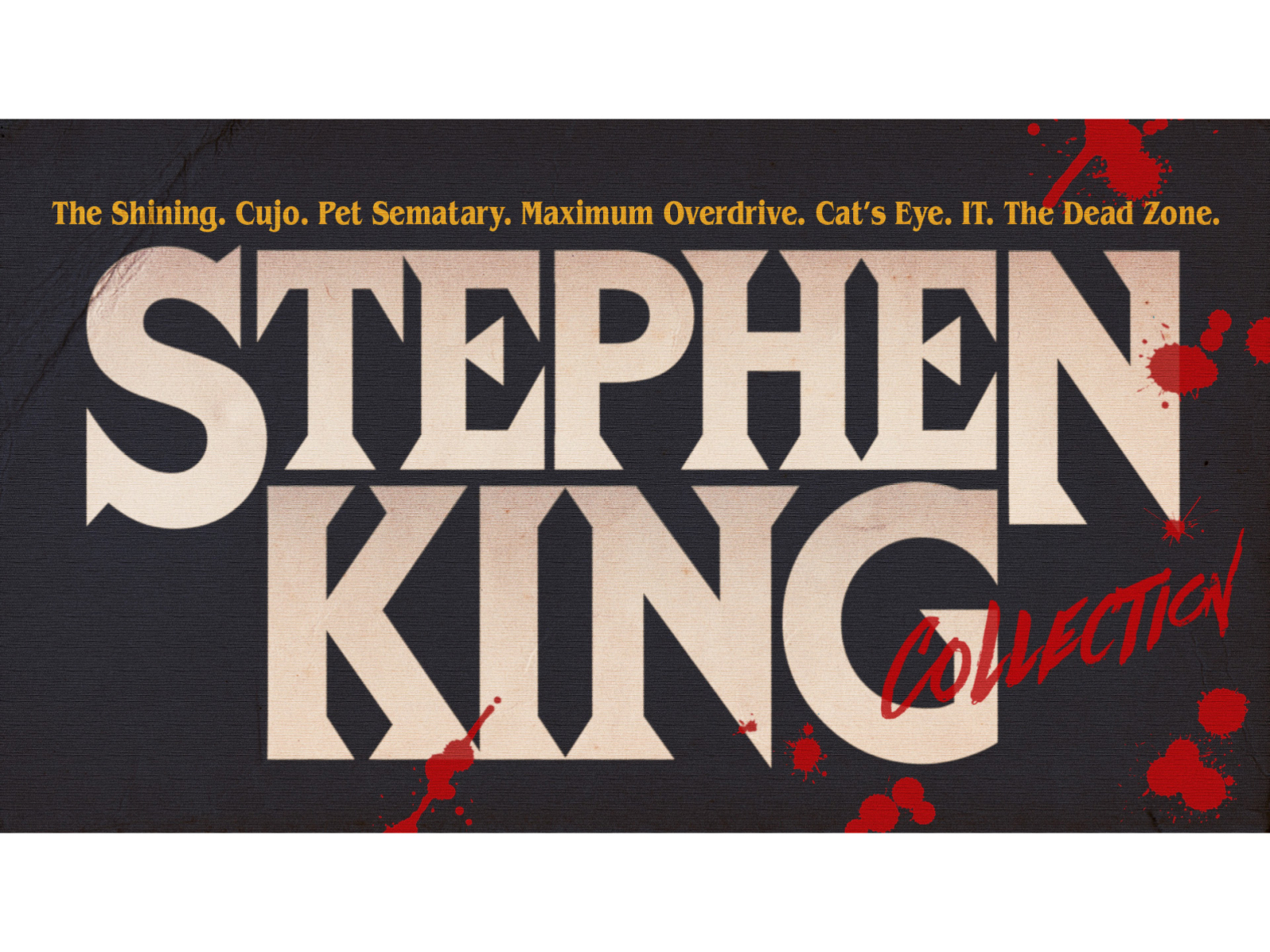 HS StephenKing 1920x1080 FINAL by brook hagler on Dribbble