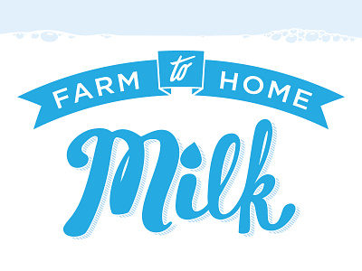 Farm to Home Milk