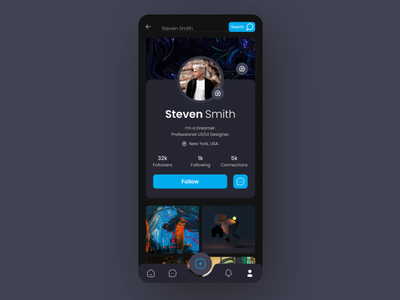 User Profile UX UI Design by Al Imran Khan on Dribbble