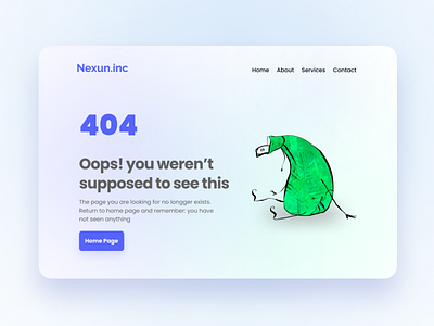 404 Page UX UI 404 dailyui day8 error illustration landingpage minimal web