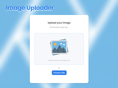 Uploader app design figma illustration ui