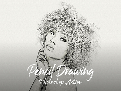 Pencil Drawing Photoshop Action | Download action architex download drawing free graphic design line art mixed art mockup photoshop plugin psd scribblle sketch